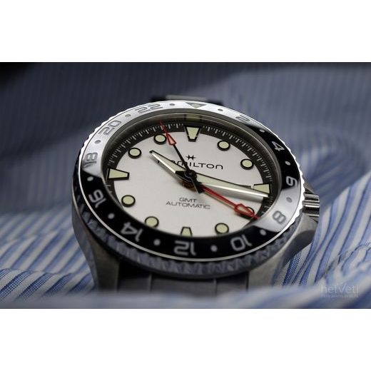 HAMILTON KHAKI NAVY SCUBA AUTOMATIC GMT H82555150 - SCUBA - ZNAČKY