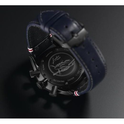 JUNGHANS MEISTER PILOT SMALL SECOND NAVY BLUE 27/4397.00 - PILOT - ZNAČKY
