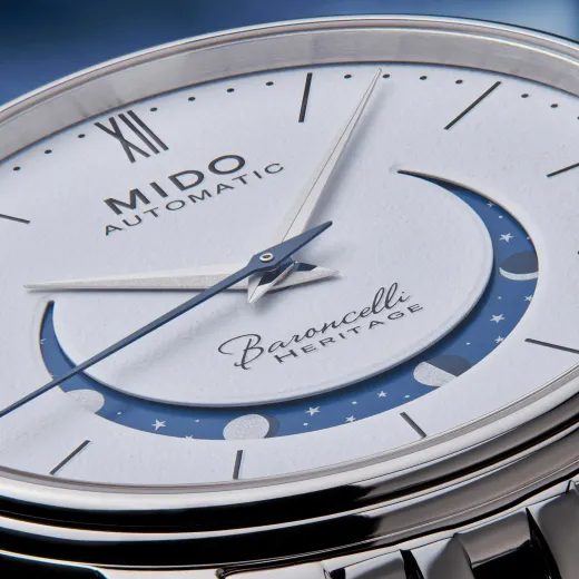 SET MIDO BARONCELLI SMILING MOON M027.407.11.010.01 A M027.207.11.010.01 - HODINKY PRE PÁRY - HODINKY