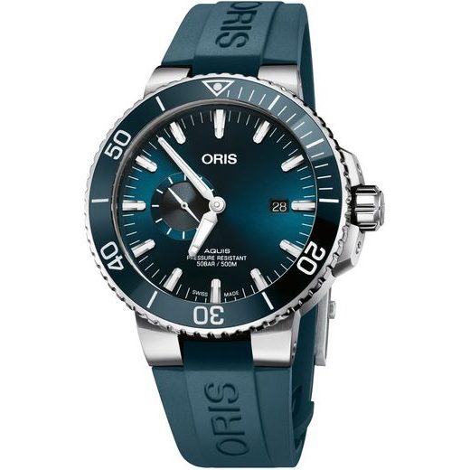 ORIS AQUIS SMALL SECOND DATE 45,5 MM 01 743 7733 4155-07 4 24 69EB - AQUIS - ZNAČKY