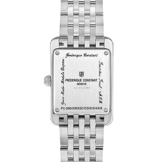 FREDERIQUE CONSTANT CLASSICS CARRÉE SMALL SECONDS QUARTZ FC-235GR2C6B - CLASSICS GENTS - ZNAČKY