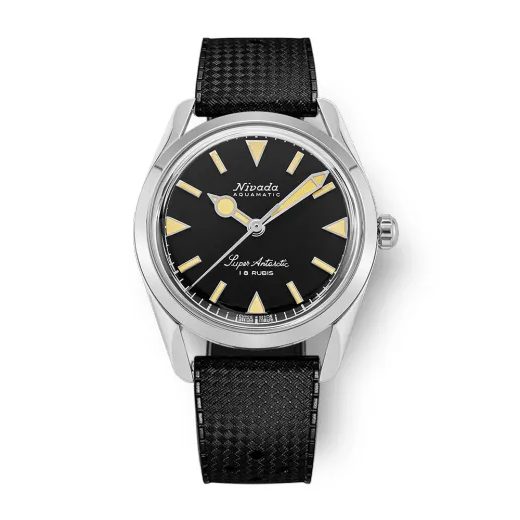 NIVADA GRENCHEN SUPER ANTARCTIC 35 MM - BLACK BEIGE LUMINOVA - ANTARCTIC - ZNAČKY