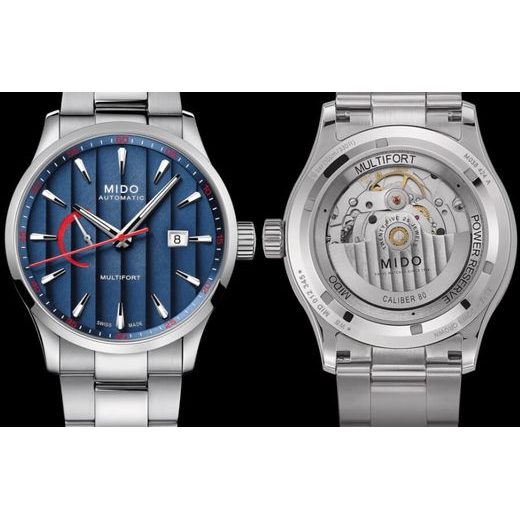 MIDO MULTIFORT POWER RESERVE M038.424.11.041.00 - MULTIFORT - ZNAČKY