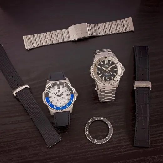 FORMEX REEF GMT AUTOMATIC CHRONOMETER WHITE DIAL WITH RED GMT - REEF - ZNAČKY