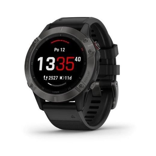 GARMIN FENIX6 PRO SAPPHIRE, GRAY/BLACK BAND (MAP/MUSIC) 010-02158-11 - ARCHÍV