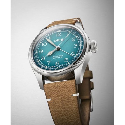 ORIS BIG CROWN POINTER DATE ORIS X CERVO VOLANTE BLUE 01 754 7779 4065-SET - BIG CROWN - ZNAČKY