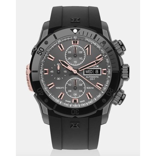 EDOX CO-1 CHRONOGRAPH AUTOMATIC 01128-37GNRCA-GNR - CO-1 - ZNAČKY