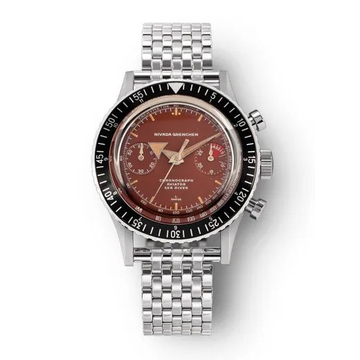 NIVADA GRENCHEN CHRONOMASTER BROAD ARROW TROPICAL DIAL MANUAL - CHRONOMASTER - ZNAČKY