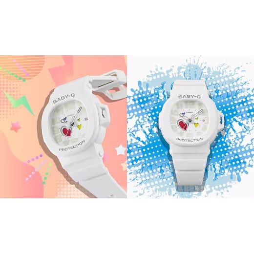 CASIO BABY-G BGA-10-4AER PLAYFUL HEARTS SERIES - BABY-G - ZNAČKY