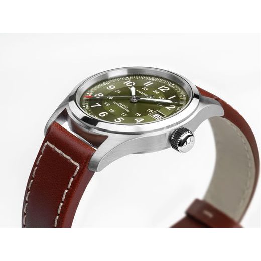HAMILTON KHAKI FIELD AUTO 38MM H70455560 - KHAKI FIELD - ZNAČKY