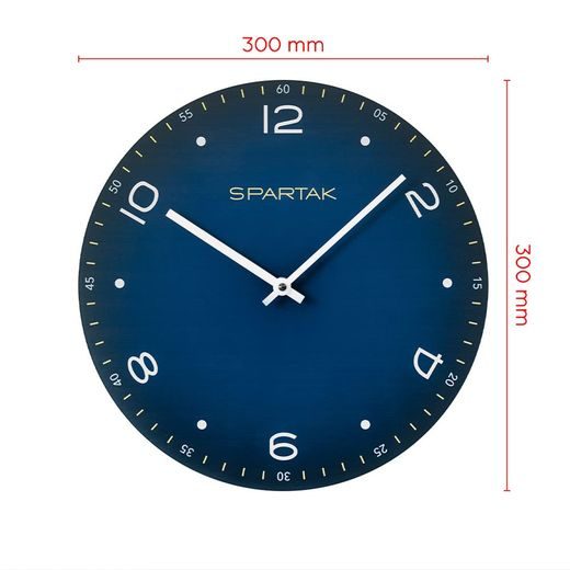 HODINY PRIM SPARTAK 39 – PETROLEJ E09.5534.32 - NÁSTENNÉ HODINY - OSTATNÉ