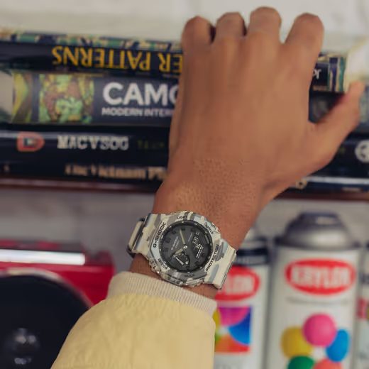 CASIO G-SHOCK GA-2100CM-5AER CAMOUFLAGE SERIES - CASIOAK - ZNAČKY