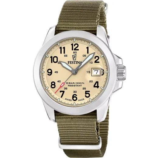 FESTINA SWISS MADE FIELD 20081/1 - SWISS MADE - ZNAČKY