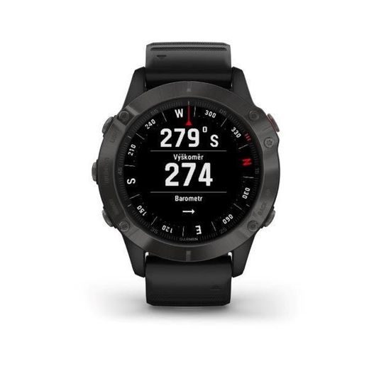 GARMIN FENIX6 PRO SAPPHIRE, GRAY/BLACK BAND (MAP/MUSIC) 010-02158-11 - ARCHÍV