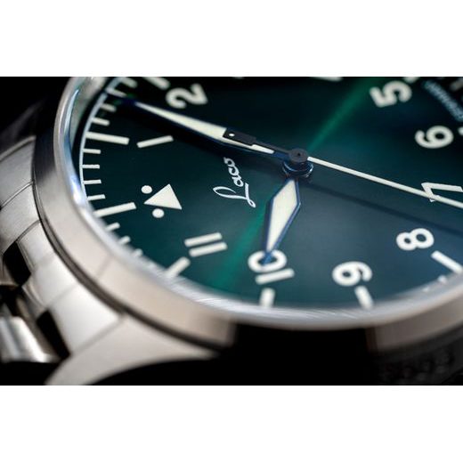 LACO FLIEGER STUTTGART PRO GRÜN 40 HANDWINDING - FLIEGER PRO - ZNAČKY