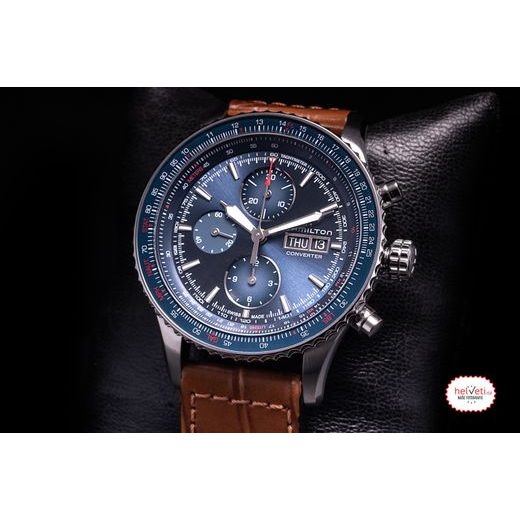 HAMILTON KHAKI AVIATION CONVERTER AUTO CHRONO H76746540 - KHAKI AVIATION - ZNAČKY
