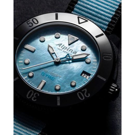 ALPINA SEASTRONG DIVER GYRE LADIES LIMITED EDITION AL-525LMPLNB3VG6 - DIVER 300 AUTOMATIC - ZNAČKY