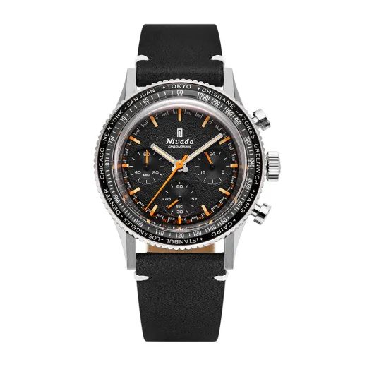 NIVADA GRENCHEN CHRONOKING MECAQUARTZ - INTER. BEZEL - CHRONOMASTER - ZNAČKY