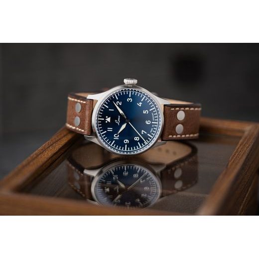 LACO FLIEGER STUTTGART PRO BLAU 43 HANDWINDING - FLIEGER PRO - ZNAČKY