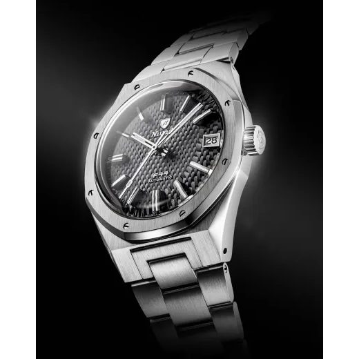 NIVADA GRENCHEN F77 SST GREY MK2 DATE - 38 MM - F77 - ZNAČKY