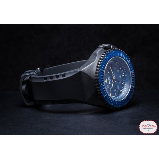 TRASER P69 BLACK STEALTH BLUE RUBBER - TACTICAL - ZNAČKY