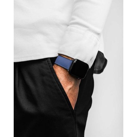 REMIENOK HIRSCH ARNE PRE APPLE WATCH - MODRÝ - REMIENKY - OSTATNÉ