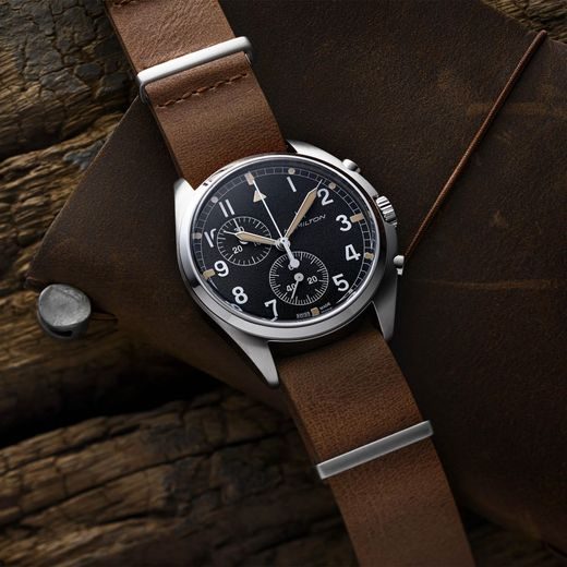 HAMILTON KHAKI AVIATION PILOT PIONEER CHRONO QUARTZ H76522531 - KHAKI AVIATION - ZNAČKY