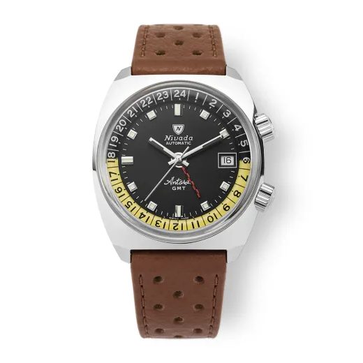 NIVADA GRENCHEN ANTARCTIC GMT - BLACK - ANTARCTIC - ZNAČKY