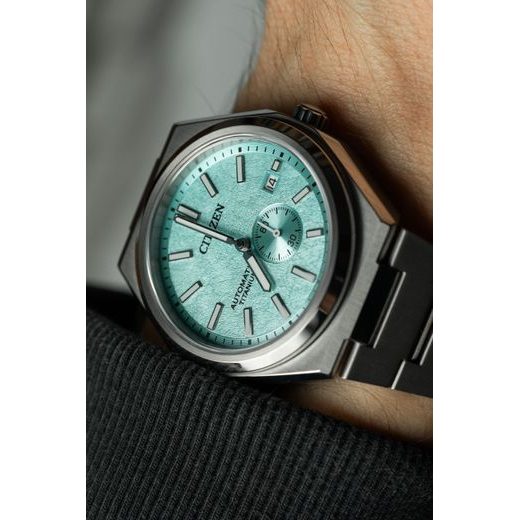 CITIZEN SUPER TITANIUM AUTOMATIC SMALL SECONDS NJ0180-80M - SUPER TITANIUM - ZNAČKY