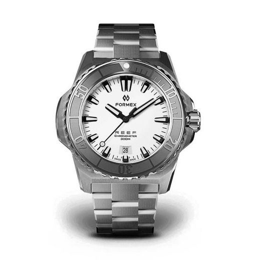 FORMEX REEF 42 AUTOMATIC CHRONOMETER WHITE DIAL - REEF - ZNAČKY