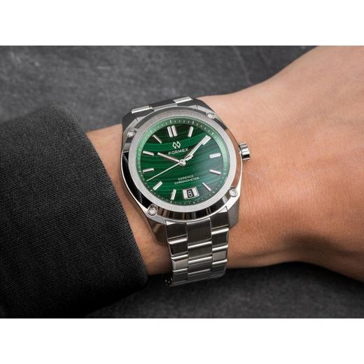 FORMEX ESSENCE THIRTYNINE AUTOMATIC CHRONOMETER MALACHITE - ESSENCE - ZNAČKY