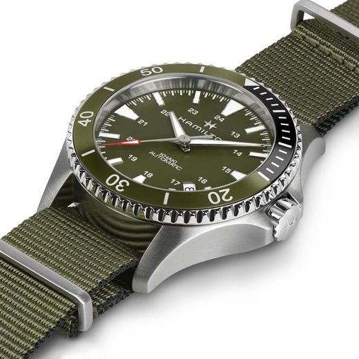 HAMILTON KHAKI NAVY SCUBA AUTO H82375961 - KHAKI NAVY - ZNAČKY