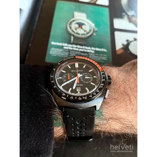 BULOVA RACER CHRONOGRAPH 98B428 - ARCHIVE SERIES - ZNAČKY