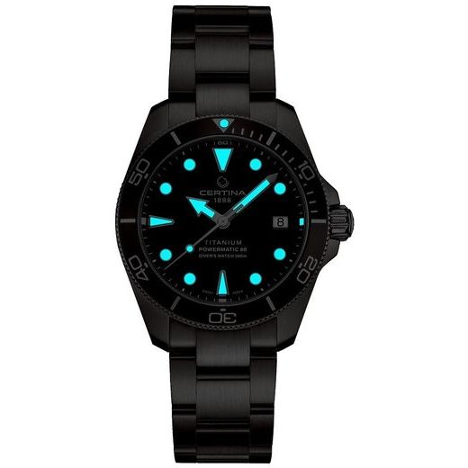 CERTINA DS ACTION DIVER POWERMATIC 80 C032.807.44.081.00 - DS POWERMATIC 80 - ZNAČKY