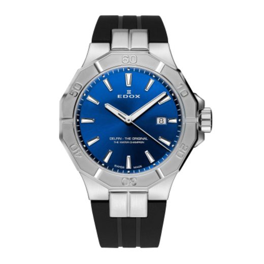 EDOX DELFIN QUARTZ DATE 53021-3CA-BUIN - DELFIN - ZNAČKY