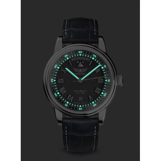 AVIATOR DOUGLAS DAY-DATE 41 AUTOMATIC V.3.35.0.274.4 - DOUGLAS DAY-DATE - ZNAČKY