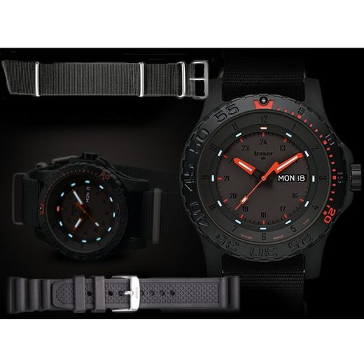 TRASER P6600 RED COMBAT GUMA - TACTICAL - ZNAČKY