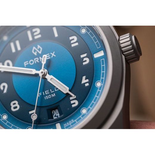 FORMEX FIELD AUTOMATIC GEN 2 DEEP BLUE LEONE BOLGHERI LEATHER STRAP 0660.1.6532.723 - FIELD AUTOMATIC - ZNAČKY