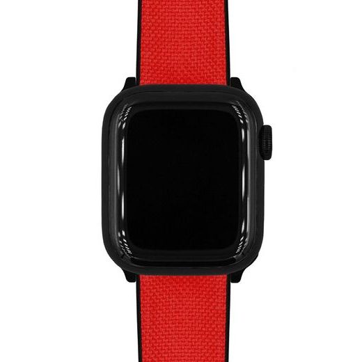 ŘEMÍNEK HIRSCH ARNE PRO APPLE WATCH - ČERVENÝ - REMIENKY - OSTATNÉ