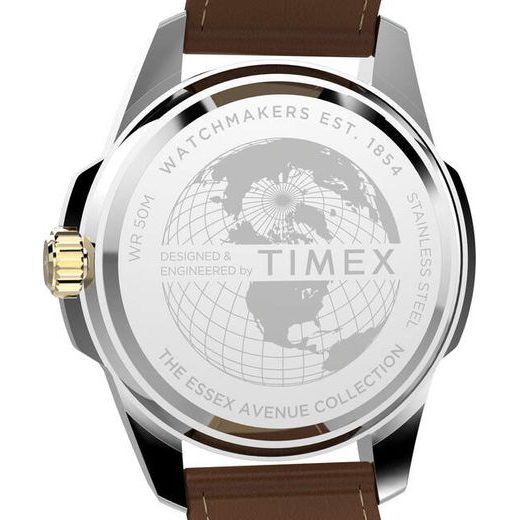 TIMEX ESSEX DAY AND DATE TW2Y38100UK - TIMEX - ZNAČKY