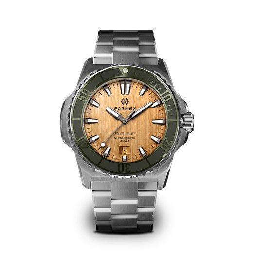 FORMEX REEF 39,5 AUTOMATIC CHRONOMETER BRONZE DIAL - REEF - ZNAČKY