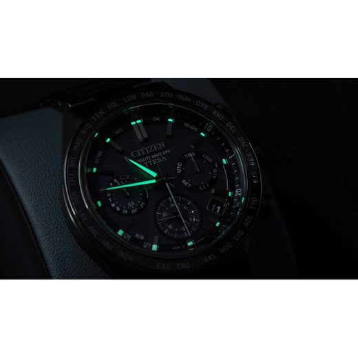 CITIZEN ATTESA SATELLITE WAVE GPS HAKUTO-R COLLABORATION LIMITED EDITION CC4067-66E - SUPER TITANIUM - ZNAČKY