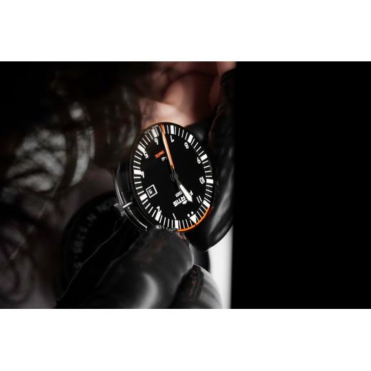 FORTIS FLIEGER F-41 WERK 7 MISSION BLACK LIMITED EDITION F4220030 - FLIEGER - ZNAČKY