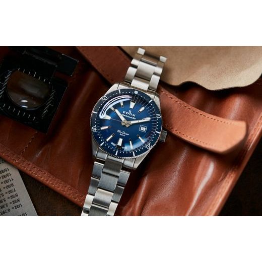 EDOX SKYDIVER DATE AUTOMATIC 80126-3BUN-BUIN LIMITOVANÁ EDÍCIA - SKYDIVER - ZNAČKY