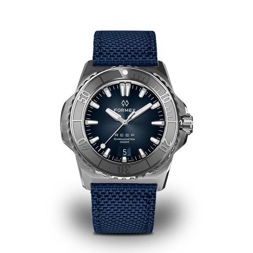 FORMEX REEF 39,5 AUTOMATIC CHRONOMETER BLUE DIAL - REEF - ZNAČKY