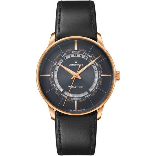 JUNGHANS MEISTER WORLDTIMER 27/5013.01 - WORLDTIMER - ZNAČKY