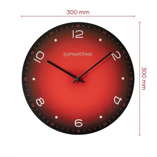 HODINY PRIM SPARTAK 39 – TICHO PRED BÚRKOU E09.5534.22 - NÁSTENNÉ HODINY - OSTATNÉ