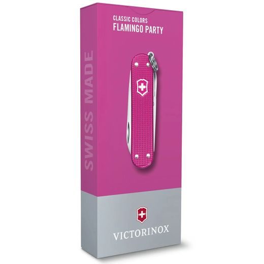 NÔŽ VICTORINOX CLASSIC SD ALOX COLORS FLAMINGO PARTY - VRECKOVÉ NOŽE - OSTATNÉ