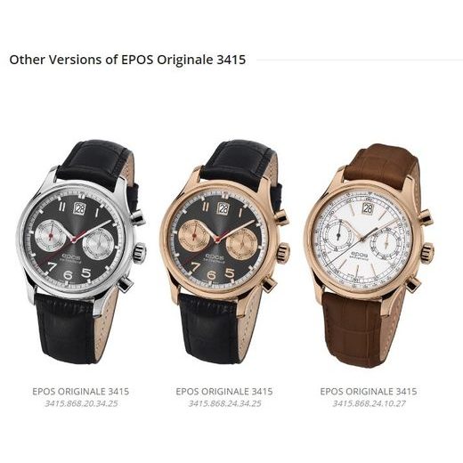 EPOS ORIGINALE 3415.868.20.36.25 - ARTISTRY - ZNAČKY