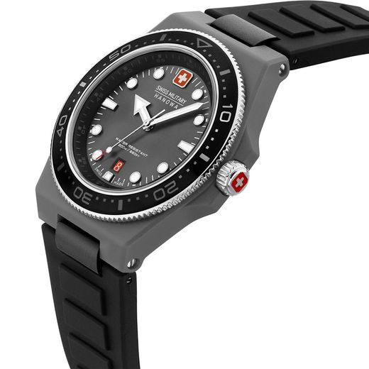 SWISS MILITARY HANOWA OCEAN PIONEER SMWGN0001182 - AQUA - ZNAČKY